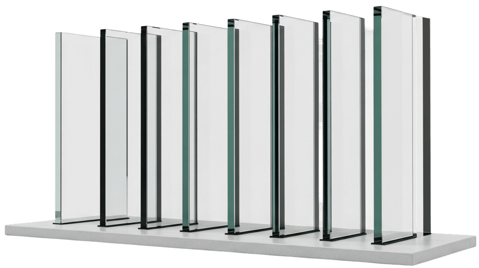 Glass layers